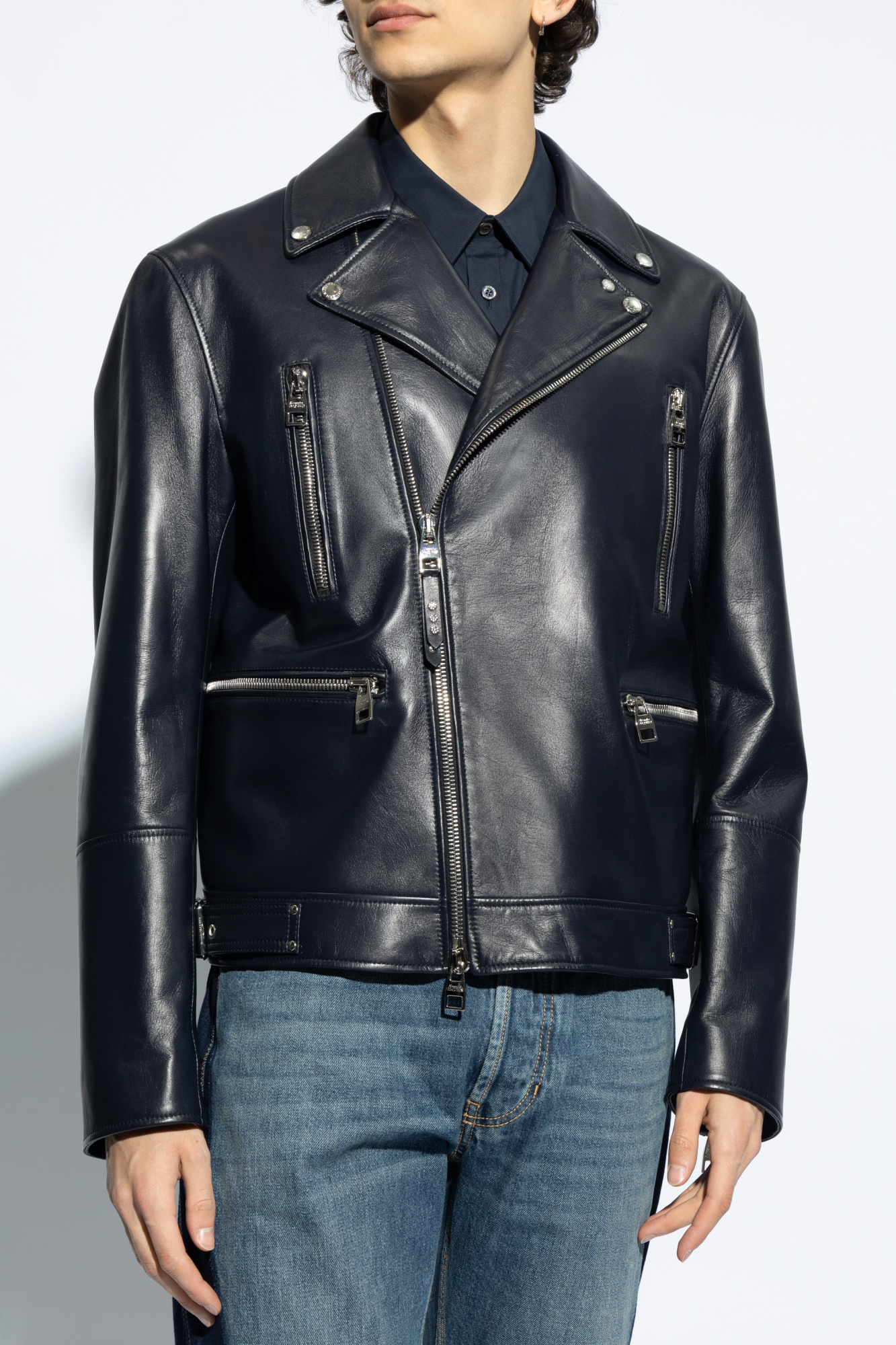 Alexander McQueen Leather jacket | Men's Clothing | Vitkac